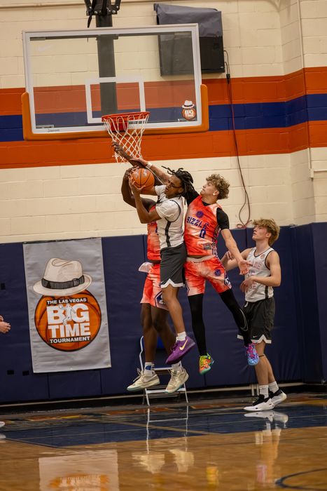 Blade player going up strong at the rim