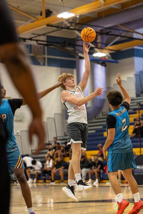 Blade player rising for a jumper